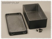 Aluminium Gehuse, wasserdicht, Deckel mit Montagewinkeln...