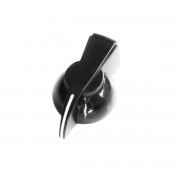 Bakelite Chicken Head Knob 1104, black