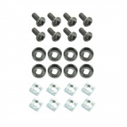 Mounting Kit for two 19 Units with Square Nuts M6