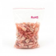 Cable lug Female 6,3x0,8 Isolated, reinforced red