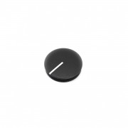 Classi Drehknopf Cap 14,5mm schwarz matt indicator Linie by Elma