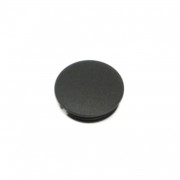 Classi Spannzangen Knopfkappe 21,3mm schwarz matt, ohne Linie, by Elma