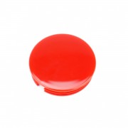 Classi Knob Cap 28mm Red Glossy None by Elma