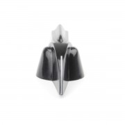 Daka-Ware Bakelite Black Crow Knob