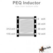 Inductors (matched pair) - Equalizer DIY Projects 312,155,78,39,26mH