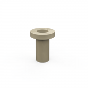 Edcor Nylon shoulder washers for #8 screws. Bag of 50pcs