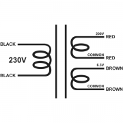 Edcor XPWR146 Power transformer
