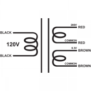 Edcor XPWR146 Power transformer
