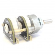 Elma A4 Audio Rotary Switch Series Type THT Version - without resistors 2 Wafers