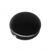 Classi Knob Cap 28mm Black Glossy None by Elma