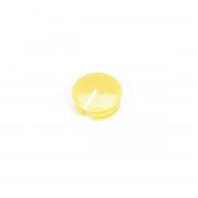 Classi Spannzangen Knopfkappe 14,5mm Gelb Glossy Mit Indikator-Linie