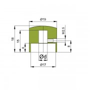 Elma K1 Metal Drehknopf Pure