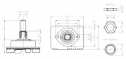 Elma X4 Audio Relay Attenuator Drehschalter