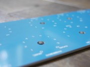 G9 Frontpanel, engraved