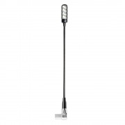 Gewinkelte 4-pol XLR Schwanenhalsleuchte mit 4 COB LEDs