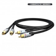 HICON Cinch-Cabke RCA Phonocable Pair, Ambience Series