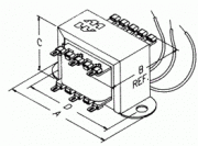 Hammond Audio bertrager Output SE OR PP 125H