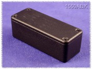 Hammond Diecast Aluminum Enclosure black 89x35x26mm