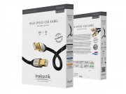 Inakustik Exzellenz High Speed USB 2.0 USB A < > USB B black/Silver