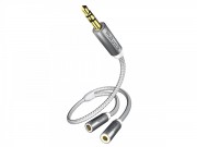 Inakustik Jack Plugnadapter | 3,5 3,5 Jack Plug    2 x...