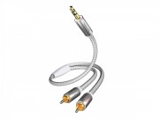 Inakustik Premium MP3 Audiokabel 3,5 Klinke > 2  x...