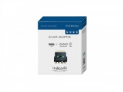Inakustik Premium Scartadapter Scart <> Cinch / S-Video; schaltbar  1er Set
