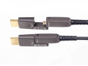 Inakustik Profi HDMI-Micro 2.0 LWL Cable | Bis 100m Profi HDMI-Micro 2.0...