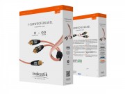 Inakustik Star Y-Subwoofer Cable Y Sub; Cinch > 2 x Cinch; 6,0 mm Trans. 