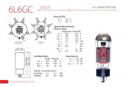 JJ 6L6GC - 7027 A Tube