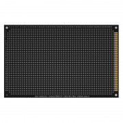 Lochrasterplatine 160x100mm 2,54mm, Premium, schwarz,...