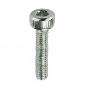 M3x16 Socket Head Hex Knurled Screw, galvanized