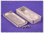 Massives Dickwand Aluminium Gehuse 64x150x26 mm, natur