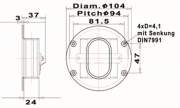 Mundorf AMT21C Tweeter 4 Ohm AMT21CM2.1-C
