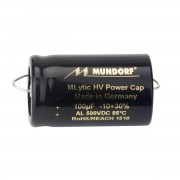 Mundorf MLytic HV Power Cap · 2 axiale Drähte 100 uF...
