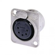 NEUTRIK NC5FDL1 XLR-Receptacle 5-pol,