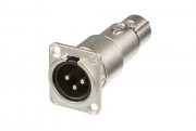 Neutrik NA3MDF D Form Adapter
