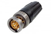 Neutrik NBNC75BLP7X rearTWIST UHD BNC Cable Connector