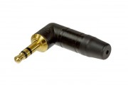 Neutrik NTP3RC-B Plug 3.5 mm Right-Angle Stereo Plug