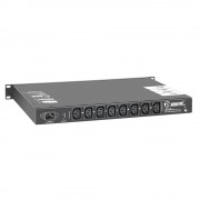 19 1U Power Conditioner with rack lighting