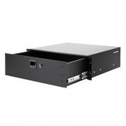 Rackschublade 3 HE Aluminium