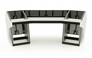 Sessiondesk Modular Series TRAPEZ-080