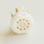 Tube Socket Noval Ceramic Print 9-Pin