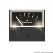 VU-Meter S-500 dB Kompression