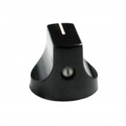 Bakelite vintage turning Knob, black