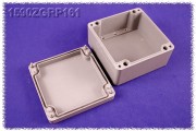 Watertight GRP Enclosure 160x160x90 mm, Gray