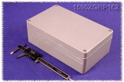 Watertight GRP Enclosure 160x260x90 mm, Gray