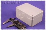 Watertight GRP Enclosure 75x110x55 mm, Gray