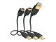 Inakustik Premium High Speed USB 2.0 USB A   USB A Micro Anthracite 1,0m