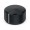 Solid Aluminum Knob Eli Black