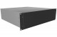 Spectra Vented 19" Rackmount Aluminum Enclosure, black vented, depth 457 mm